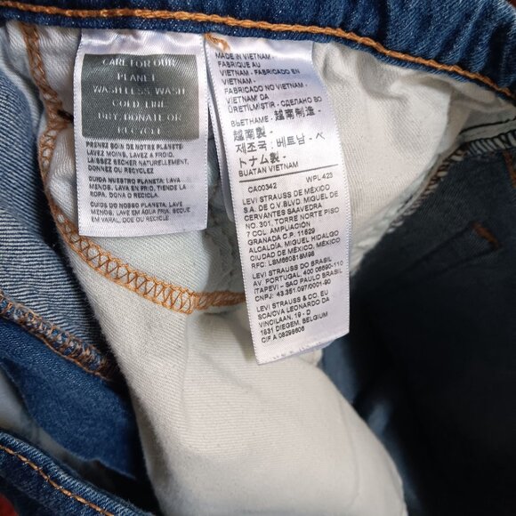 Levis 511 36x30 Jeans Mens Slim Fit Blue Jeans Size 36x30 Denim Pants - Picture 4 of 4